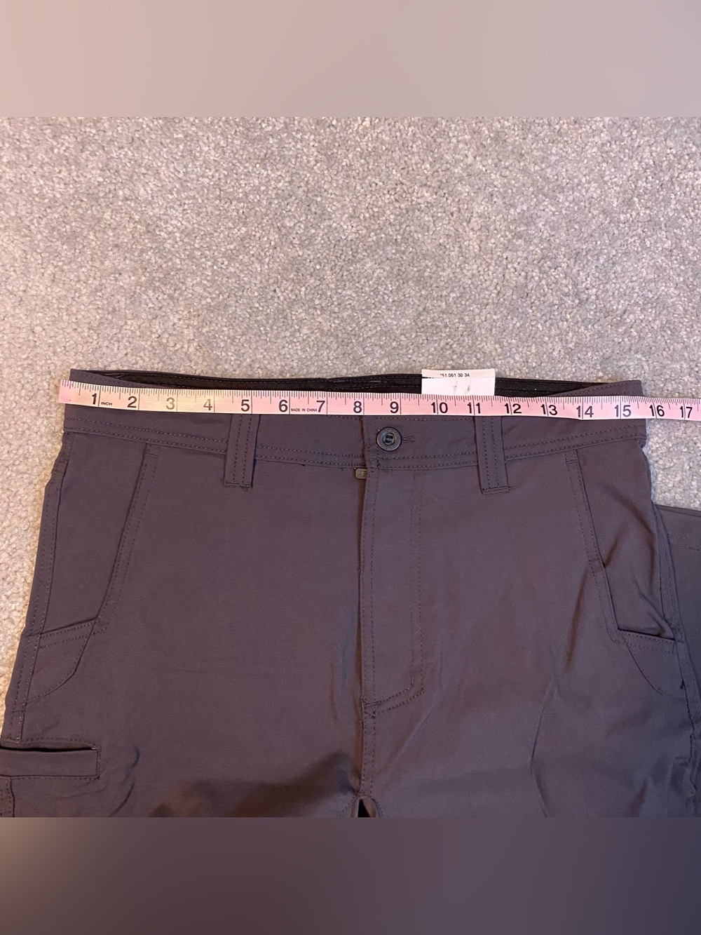 Key NWT Triad Pant Work Pants Grey Womens 30x34 - Picture 7 of 9